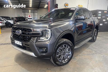 Grey 2023 Ford Ranger Double Cab Pick Up Wildtrak 2.0 (4X4)
