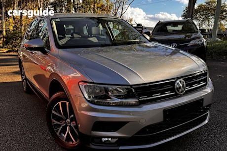 Silver 2018 Volkswagen Tiguan Wagon 132 Tsi Comfortline
