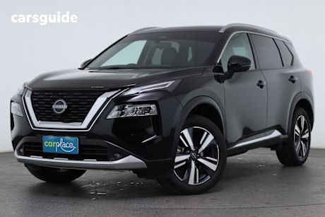 Black 2023 Nissan X-Trail Wagon Ti-L (4Wd)
