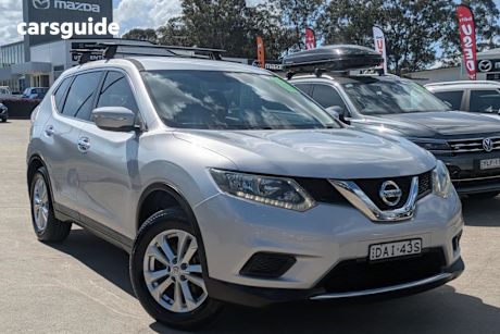 Silver 2015 Nissan X-Trail Wagon St (Fwd)