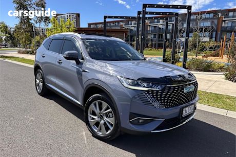Grey 2024 GWM Haval H6 Wagon Ultra Hybrid