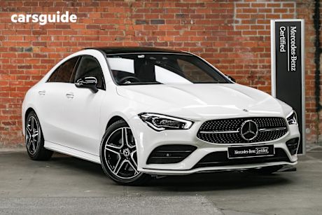 White 2022 Mercedes-Benz CLA250 Coupe 4Matic