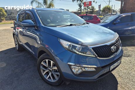 Blue 2014 Kia Sportage Wagon Sli (Awd)