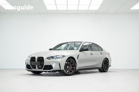 Grey 2022 BMW M3 Sedan COMPETITION 4X4