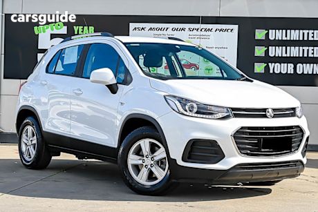 White 2017 Holden Trax Wagon Ls