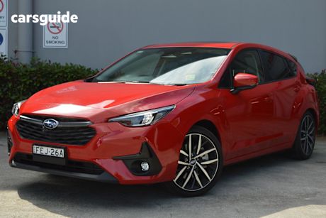 Red 2023 Subaru Impreza Hatchback 2.0S (Awd)