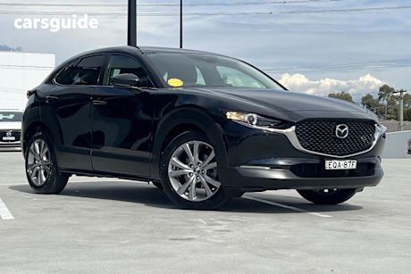 Black 2021 Mazda CX-30 Wagon G20 Evolve (Fwd)