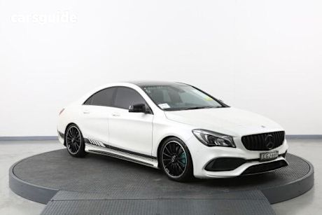 Grey 2017 Mercedes-Benz CLA200 Coupe