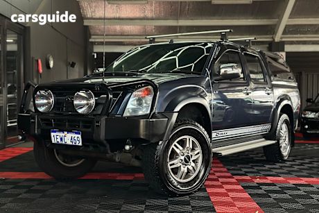 Blue 2012 Isuzu D-MAX Ute Tray LS-U 4X4