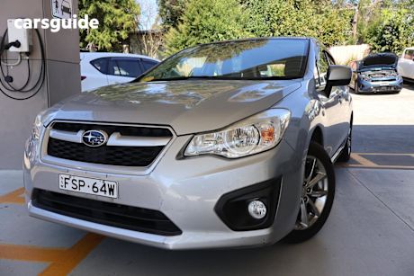 Silver 2014 Subaru Impreza Hatchback 2.0I (Awd)