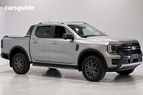 Silver 2024 Ford Ranger Ute Tray WILDTRAK 4X4