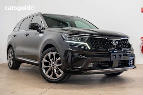 Black 2021 Kia Sorento SUV GT-LINE 4X4