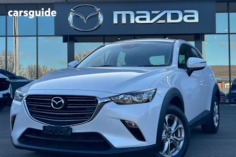 White 2019 Mazda CX-3 SUV MAXX SPORT F