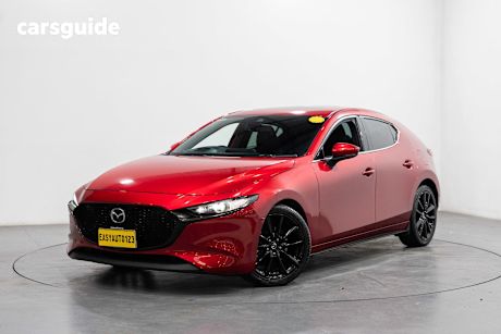 Red 2019 Mazda 3 Hatchback G25 Astina
