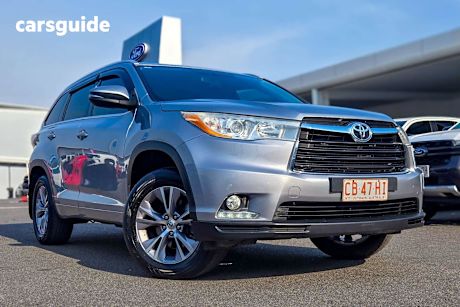 Silver 2014 Toyota Kluger SUV GXL F