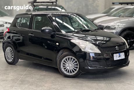 Black 2011 Suzuki Swift Hatchback Ga