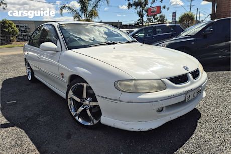 White 1998 Holden Commodore Sedan Berlina