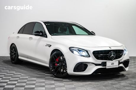 Silver 2017 Mercedes-Benz E63 Saloon S 4Matic+