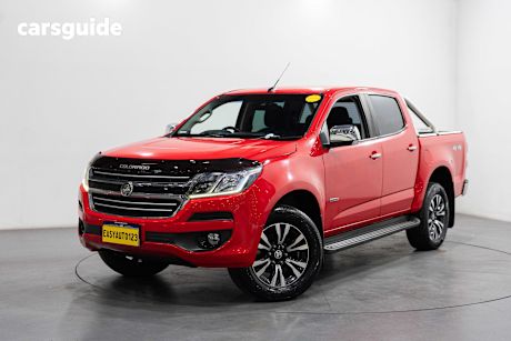 Red 2018 Holden Colorado Crew Cab Pickup Ltz (4X4)