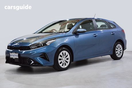 Blue 2022 Kia Cerato Hatchback S