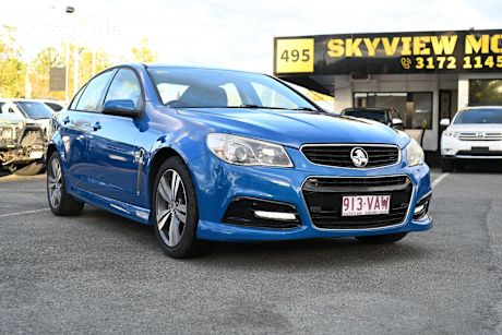 Blue 2014 Holden Commodore Sedan SV6 R