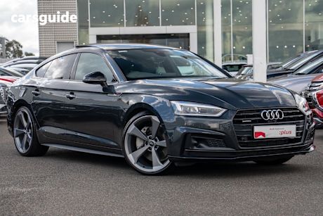 Grey 2019 Audi A5 Hatch 45 TFSI SPORT 4WD