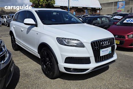 White 2011 Audi Q7 SUV TDI