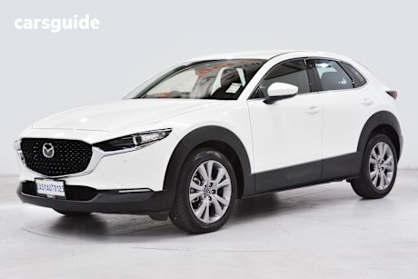White 2023 Mazda CX-30 Wagon G20E Evolve M Hyb Vision (Fwd)