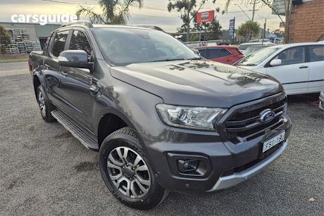 Grey 2018 Ford Ranger Dual Cab Pick-up Wildtrak 3.2 (4X4)