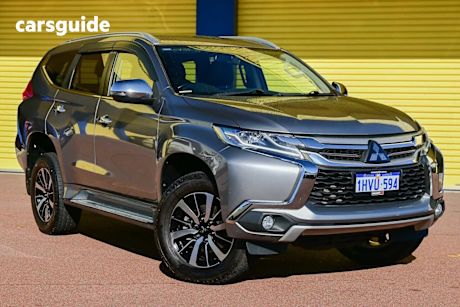 Grey 2018 Mitsubishi Pajero Sport Wagon Gls (4X4) 7 Seat