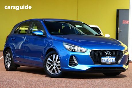Blue 2017 Hyundai I30 Hatchback Active