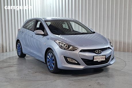 Blue 2013 Hyundai I30 Hatchback Active