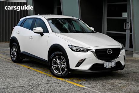 White 2023 Mazda CX-3 SUV G20 SPORT F