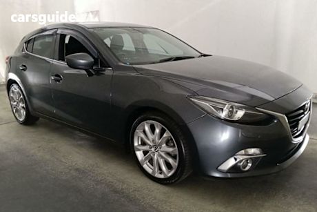 Grey 2014 Mazda 3 Hatchback Sp25 Gt