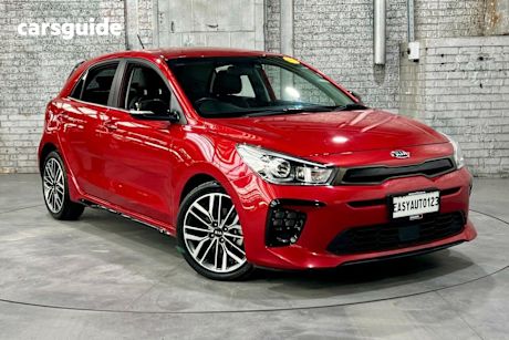 Red 2019 Kia RIO Hatchback Gt-Line