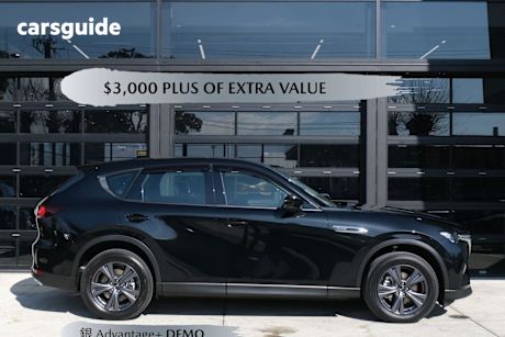 Black 2025 Mazda CX-60 SUV D50E EVOLVE 4X4