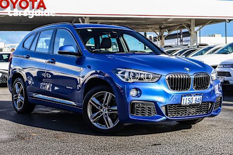 Blue 2018 BMW X1 Wagon Sdrive 18I M Sport