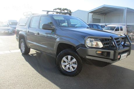 Grey 2013 Volkswagen Amarok Ute Tray TDI420 4X4
