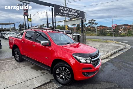 Red 2017 Holden Colorado Ute Tray LTZ 4X4