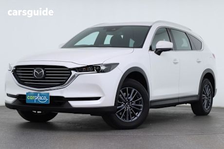 White 2021 Mazda CX-8 Wagon Sport (Fwd)