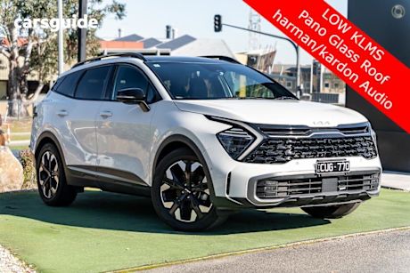 White 2021 Kia Sportage Wagon Gt-Line (Awd)