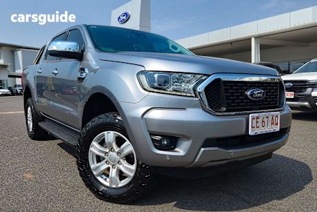 Silver 2021 Ford Ranger Ute Tray XLT 4X4