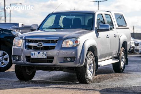 Grey 2007 Mazda BT-50 Dual Cab Pick-up B3000 Sdx (4X4)