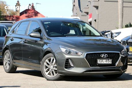 Grey 2020 Hyundai I30 Hatchback Active