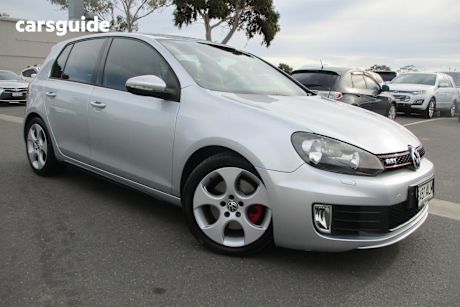 Silver 2011 Volkswagen Golf Hatch GTI F