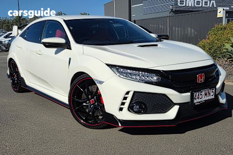 White 2018 Honda Civic Hatch TYPE R F