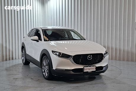 White 2021 Mazda CX-30 Wagon G25 Touring (Fwd)
