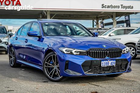 Blue 2024 BMW 330I Sedan M Sport