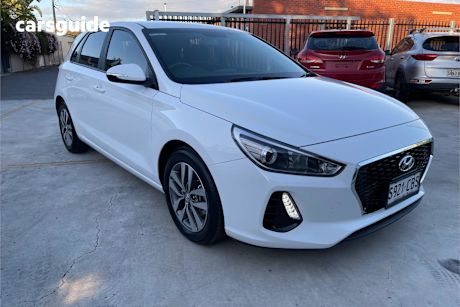 White 2019 Hyundai I30 Hatchback Active