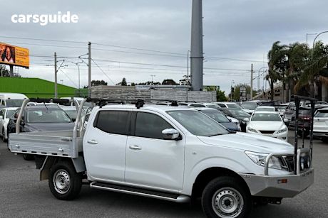 White 2020 Nissan Navara Ute Tray RX 4X4